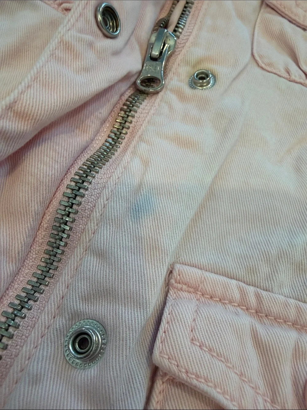 OshKosh B'gosh Pale Pink Hooded Girls Spring Jacket Size 2T - C11-612